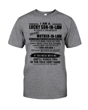 SCARES ME SOMETIMES - LOVELY GIFT FOR SON-IN-LAW Classic T-Shirt front