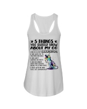 5 Things You Should Know About My GG - Best Gift For Grandkids Ladies Flowy Tank tile
