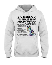 5 Things You Should Know About My GG - Best Gift For Grandkids Hooded Sweatshirt tile