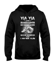 YIA YIA AND GRANDDAUGHTER - BEST PARTNERS IN CRIME Hooded Sweatshirt tile