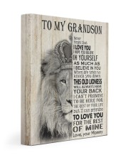 I LOVE YOU - GREAT GIFT FOR GRANDSON 11x14 Gallery Wrapped Canvas Prints front