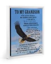 FOR ALL THE THINGS - GRANDMA TO GRANDSON Floating Framed Canvas Prints White tile