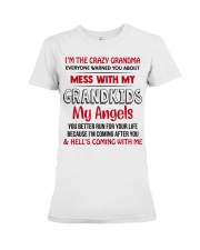 I'm The Crazy Grandma - Perfect Gift For Grandma Premium Fit Ladies Tee tile