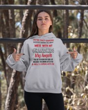 I'm The Crazy Grandma - Perfect Gift For Grandma Hooded Sweatshirt apparel-hooded-sweatshirt-lifestyle-05
