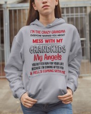 I'm The Crazy Grandma - Perfect Gift For Grandma Hooded Sweatshirt apparel-hooded-sweatshirt-lifestyle-07