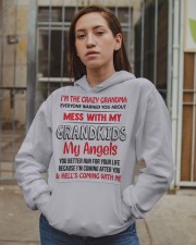 I'm The Crazy Grandma - Perfect Gift For Grandma Hooded Sweatshirt apparel-hooded-sweatshirt-lifestyle-08