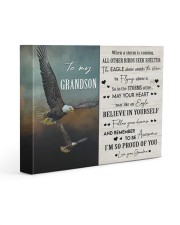 I'M SO PROUD OF YOU - BEST GIFT FOR GRANDSON 14x11 Gallery Wrapped Canvas Prints front