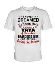 THE CUTEST GRANDKIDS - PERFECT GIFT FOR YAYA V-Neck T-Shirt tile
