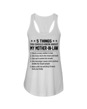 5 THINGS YOU SHOULD KNOW ABOUT MY MOTHER-IN-LAW Ladies Flowy Tank tile