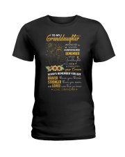 STRAIGHTEN YOUR CROWN - GRANDMA TO GRANDDAUGHTER Ladies T-Shirt tile