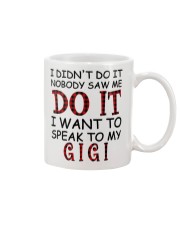 SPEAK TO MY GIGI - PERFECT GIFT FOR GRANDCHILD Mug tile
