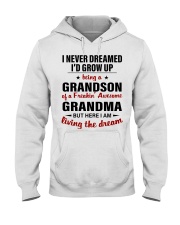LIVING THE DREAM - BEST GIFT FOR GRANDSON Hooded Sweatshirt tile