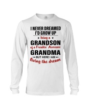 LIVING THE DREAM - BEST GIFT FOR GRANDSON Long Sleeve Tee tile