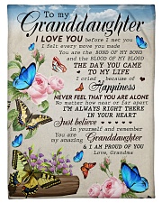 I AM PROUD OF YOU - BEST GIFT FOR GRANDDAUGHTER Small Fleece Blanket - 30" x 40" front