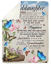 I AM PROUD OF YOU - BEST GIFT FOR GRANDDAUGHTER Sherpa Fleece Blanket tile