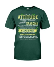 I Get My Attitude From My Freakin' Awesome Grandma - Best Gift For Grandson Premium Fit Mens Tee tile