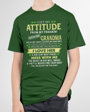 I Get My Attitude From My Freakin' Awesome Grandma - Best Gift For Grandson Youth T-Shirt garment-youth-tshirt-front-lifestyle-01