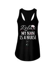 RELAX MY NAN IS A NURSE - GIFT FOR GRANDKIDS Ladies Flowy Tank tile