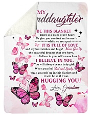 I BELIEVE IN YOU - GRANDMA TO GRANDDAUGHTER Large Sherpa Fleece Blanket - 60" x 80" thumbnail
