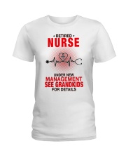 RETIRED NURSE - PERFECT GIFT FOR GRANDMA Ladies T-Shirt tile