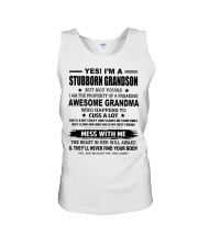 She Is My Best Friend - Amazing Gift For Grandson Unisex Tank tile