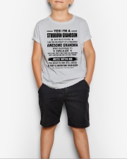 She Is My Best Friend - Amazing Gift For Grandson Youth T-Shirt lifestyle-youth-tshirt-front-1
