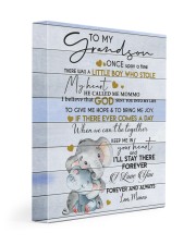 I LOVE YOU - TO GRANDSON FROM MOMMO 11x14 Gallery Wrapped Canvas Prints front