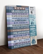 CARRY YOU IN MY HEART - GIFT FOR GRANDDAUGHTER 11x14 Gallery Wrapped Canvas Prints aos-canvas-pgw-11x14-lifestyle-front-17