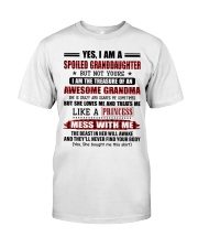 LIKE A PRINCESS - BEST GIFT FOR GRANDDAUGHTER Premium Fit Mens Tee tile