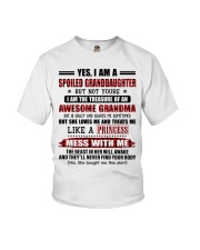 LIKE A PRINCESS - BEST GIFT FOR GRANDDAUGHTER Youth T-Shirt front