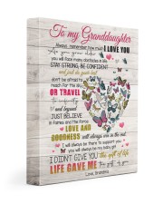 LOVE AND GOODNESS - AMAZING GIFT FOR GRANDDAUGHTER 11x14 Gallery Wrapped Canvas Prints front