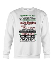 I'm A Spoiled Granddaughter Of A Crazy Grandpa Crewneck Sweatshirt tile