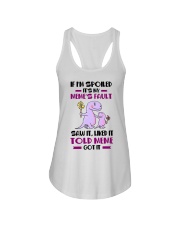 IF I'M SPOILED - MEME TO GRANDCHILDREN Ladies Flowy Tank tile