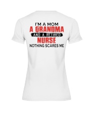 NOTHING SCARES ME - PERFECT GIFT FOR NURSE Premium Fit Ladies Tee tile