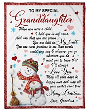 MY HEART - AMAZING GIFT FOR GRANDDAUGHTER Small Fleece Blanket - 30" x 40" front