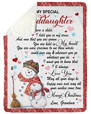 MY HEART - AMAZING GIFT FOR GRANDDAUGHTER Sherpa Fleece Blanket tile