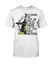 FIRST MISTAKE - PERFECT GIFT FOR YAYA Premium Fit Mens Tee tile