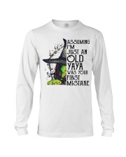 FIRST MISTAKE - PERFECT GIFT FOR YAYA Long Sleeve Tee tile
