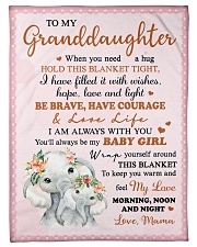 MY LOVE - BEST GIFT FOR GRANDDAUGHTER Small Fleece Blanket - 30" x 40" front