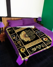 I AM THE STORM - PERFECT GIFT FOR GRANDMA Large Fleece Blanket - 60" x 80" aos-coral-fleece-blanket-60x80-lifestyle-front-01