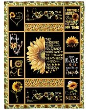 I AM THE STORM - PERFECT GIFT FOR GRANDMA Large Fleece Blanket - 60" x 80" front