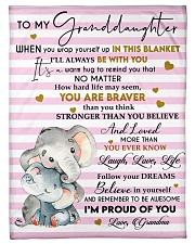 I'M PROUD OF YOU - LOVELY GIFT FOR GRANDDAUGHTER Small Fleece Blanket - 30" x 40" front