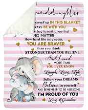 I'M PROUD OF YOU - LOVELY GIFT FOR GRANDDAUGHTER Sherpa Fleece Blanket tile