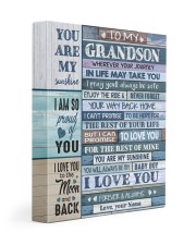 I LOVE YOU - SPECIAL GIFT FOR GRANDSON 11x14 Gallery Wrapped Canvas Prints front