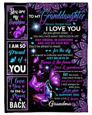 YOU ARE MY SUNSHINE - GRANDMA TO GRANDDAUGHTER Small Fleece Blanket - 30" x 40" front