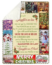 YOU'RE THE LOVE - GREAT GIFT FOR DAUGHTER-IN-LAW Sherpa Fleece Blanket tile