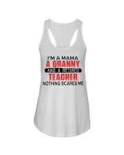 A RETIRED TEACHER - PERFECT GIFT FOR GRANNY Ladies Flowy Tank tile