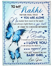 I LOVE YOU - AMAZING GIFT FOR KAKHI Large Fleece Blanket - 60" x 80" thumbnail