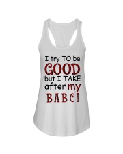 TAKE AFTER MY BABCI - GIFT FOR GRANDCHILDREN Ladies Flowy Tank tile