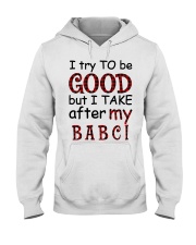 TAKE AFTER MY BABCI - GIFT FOR GRANDCHILDREN Hooded Sweatshirt tile